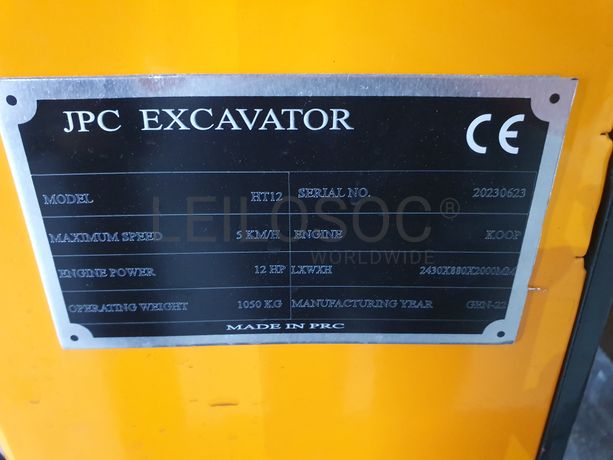 Mini Giratória JPC HT12