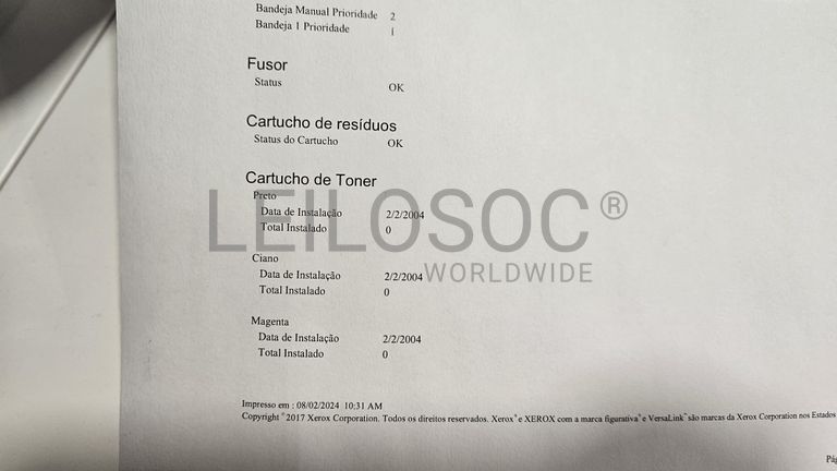 Impressora Multifunções Laser Cor Xerox VersaLink C405