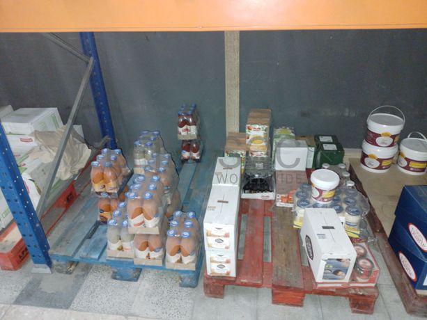 Stock de Produtos Alimentares e de Limpeza