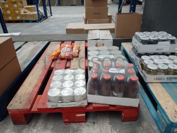Stock de Produtos Alimentares e de Limpeza