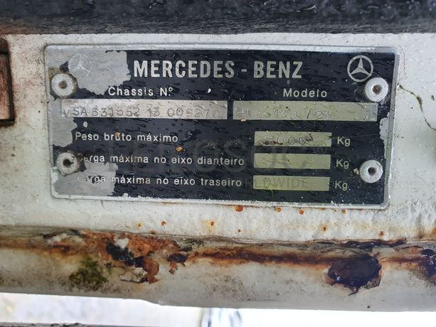 Mercedes-Benz MB 140 Van 2.4D · Ano 1988