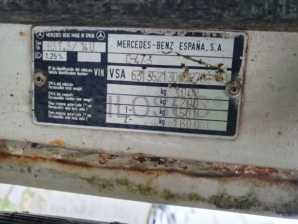 Mercedes-Benz MB 140 Van 2.4D · Ano 1988