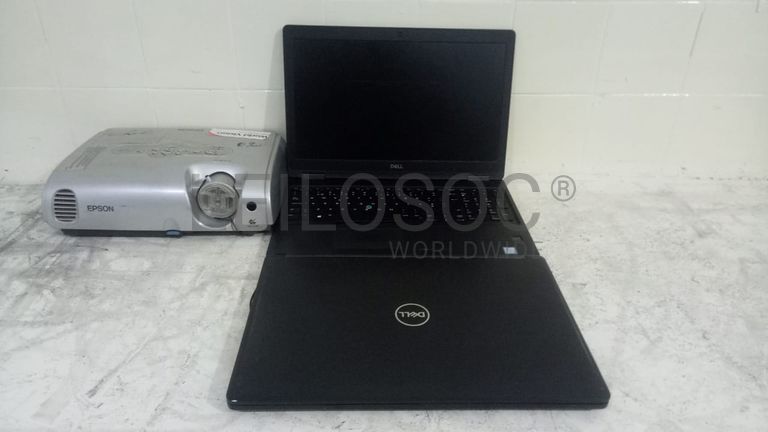 Portáteis Dell e Projetor Epson