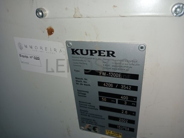 Máquina de coser folha