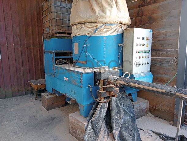 Aspiração/máquina de briquetes