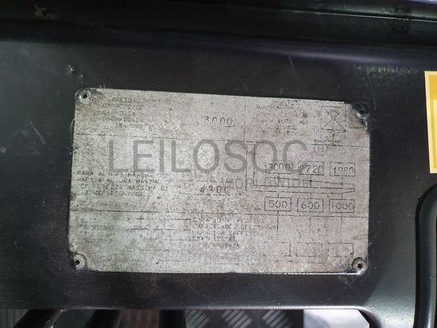 Empilhador Toyota 3000Kg