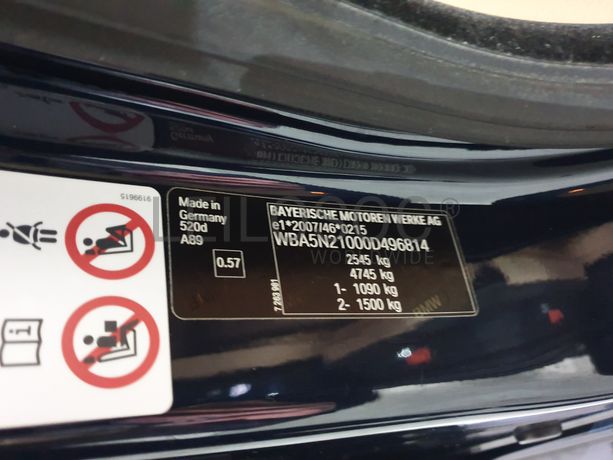 BMW 520D GT · Ano 2014