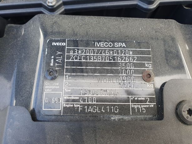 Iveco Daily 35-160 · Ano 2017