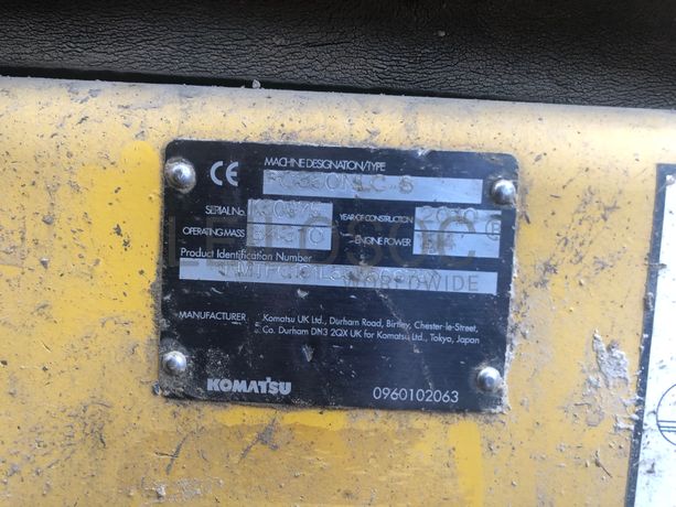 Escavadora de Rastos KOMATSU PC350