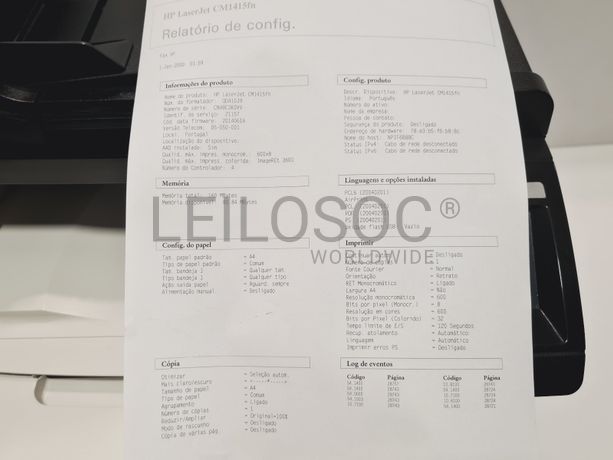 Impressora Multifunções HP LaserJet Pro