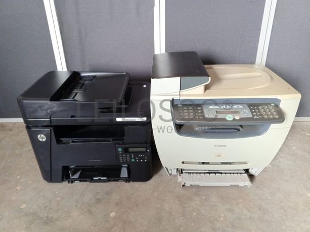 Impressoras HP e Canon