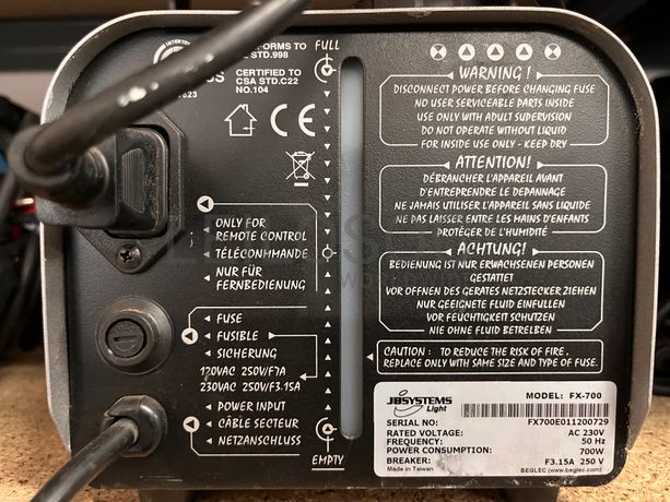 Equipamentos de filmagem