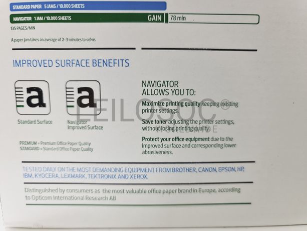 Resmas Papel Navigator