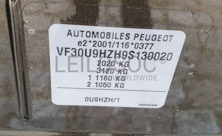 Peugeot 3008 · Ano 2009