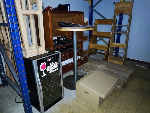 Vinhos e Bebidas diversas · Equipamentos · Mobiliário · Diversos