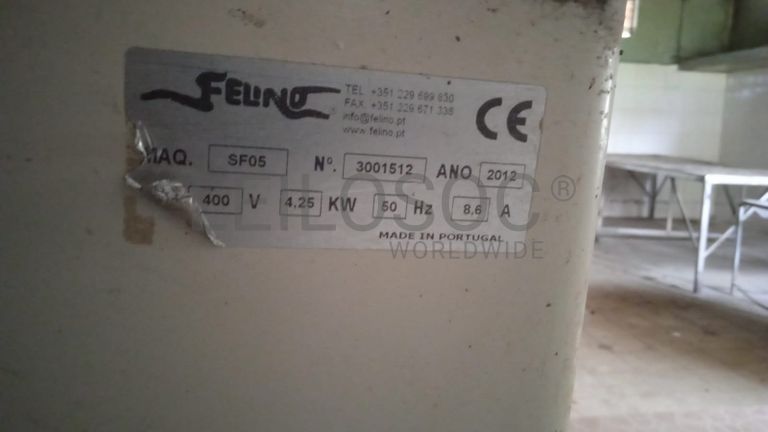 Amassadeira industrial Felino SF05 · Ano 2012