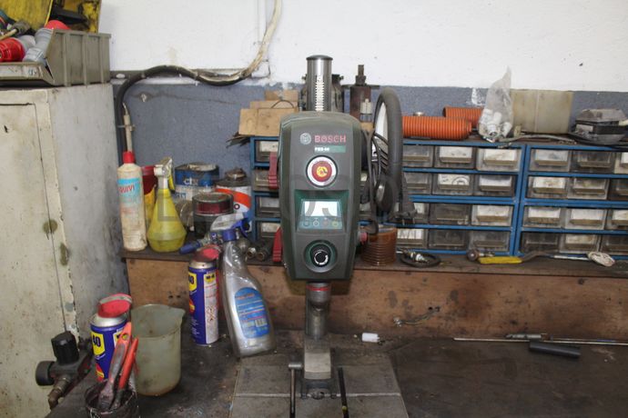 Retificadora · Engenho de Furar · Torno · Fresadora · Diversos