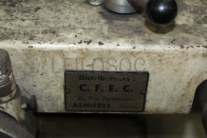 Retificadora · Engenho de Furar · Torno · Fresadora · Diversos