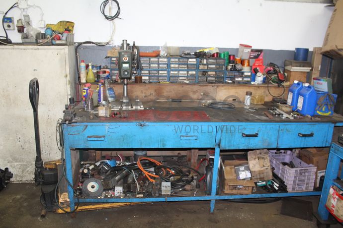 Retificadora · Engenho de Furar · Torno · Fresadora · Diversos