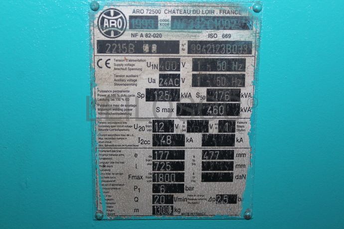 Máquina de Soldar por Pontos