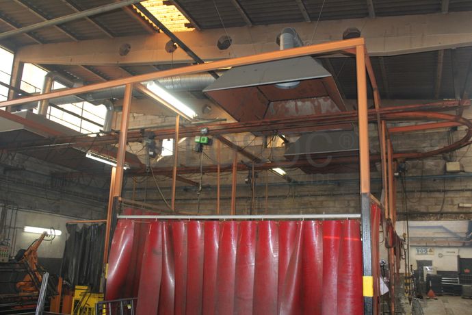 Linha de Desengorduramento · Pórticos com Guinchos · Serra de Disco · Depósito · Caixas Metálicas · Diversos