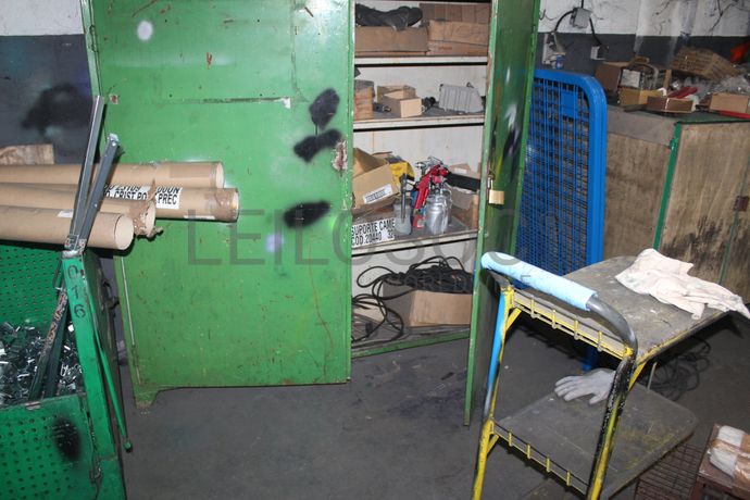 Linha de Desengorduramento · Pórticos com Guinchos · Serra de Disco · Depósito · Caixas Metálicas · Diversos