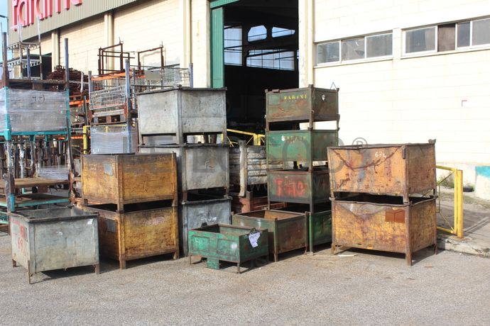 Linha de Desengorduramento · Pórticos com Guinchos · Serra de Disco · Depósito · Caixas Metálicas · Diversos