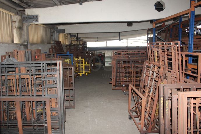 Linha de Desengorduramento · Pórticos com Guinchos · Serra de Disco · Depósito · Caixas Metálicas · Diversos