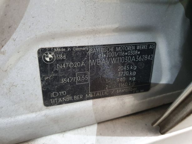 BMW 318D · Ano 2008