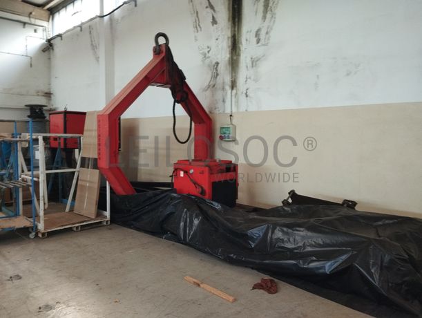 Extrator aéreo de feixes