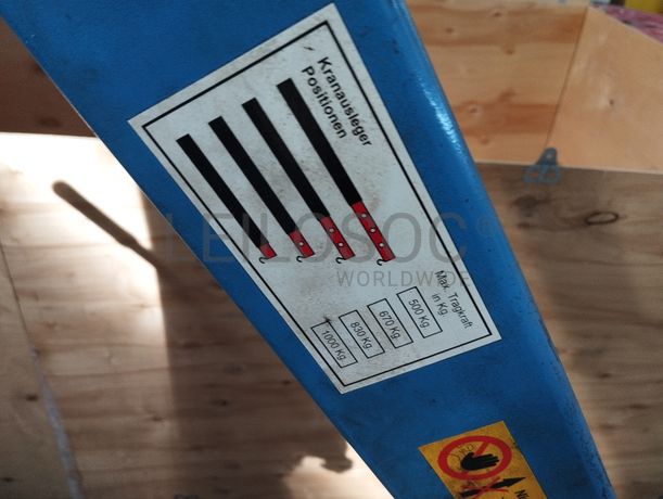 Porta paletes · Grua hidráulica motores