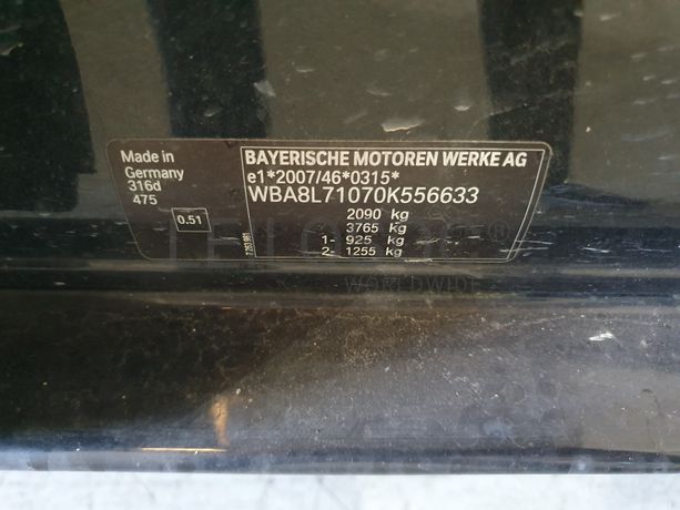 BMW 316D · Ano 2016