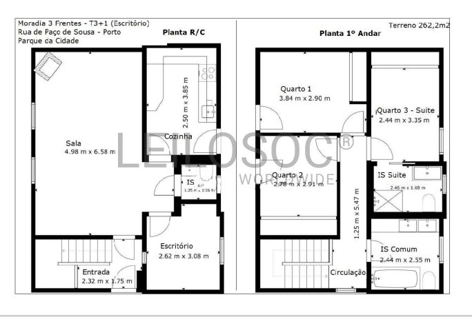 Moradia V3+1 · Parque da Cidade, Porto