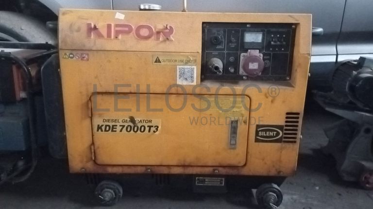 Gerador Kipor KDE 7000 T3
