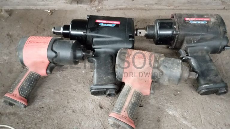 Pistolas pneumáticas.