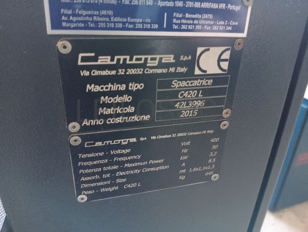 Máquina de Equalizar · Máquina de Timbrar