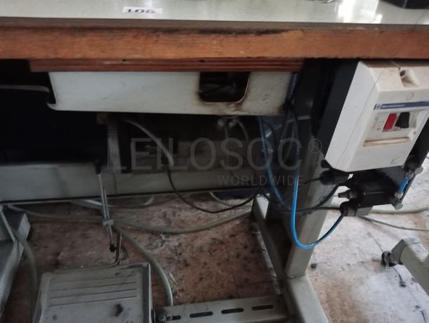 Máquina de Zig-Zag · Máquina de Recobrimento · Máquina de Ponto Corrido · Máquina de Orlar · Máquinas de Coluna Alta · Mesa de dar cola