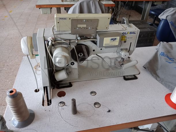 Máquina de Zig-Zag · Máquina de Recobrimento · Máquina de Ponto Corrido · Máquina de Orlar · Máquinas de Coluna Alta · Mesa de dar cola