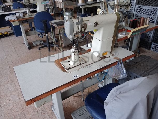 Máquina de Zig-Zag · Máquina de Recobrimento · Máquina de Ponto Corrido · Máquina de Orlar · Máquinas de Coluna Alta · Mesa de dar cola