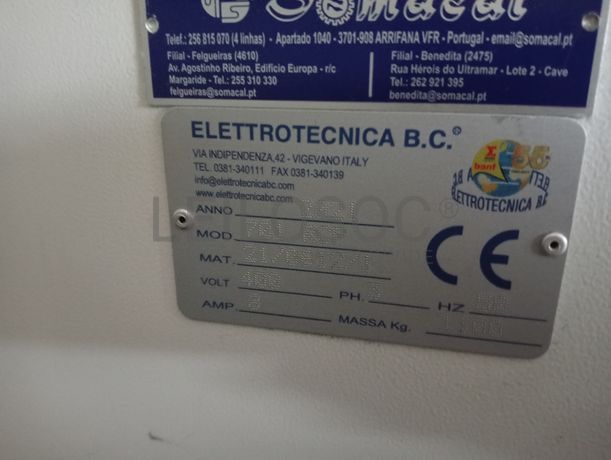 Máquina de Montar Bicos · Reativador · Máquina de Testeiras