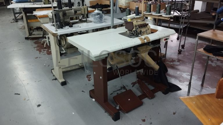 Vestuário · Matérias-Primas · Equipamentos Indústria Têxtil · Equipamento de Escritório