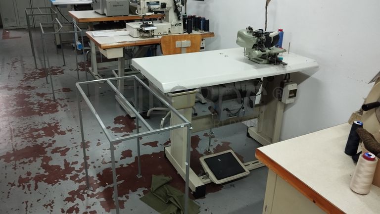 Vestuário · Matérias-Primas · Equipamentos Indústria Têxtil · Equipamento de Escritório