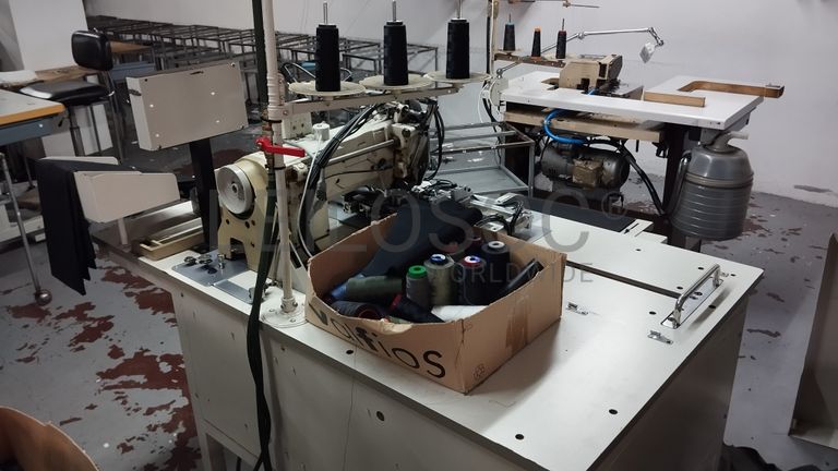 Vestuário · Matérias-Primas · Equipamentos Indústria Têxtil · Equipamento de Escritório