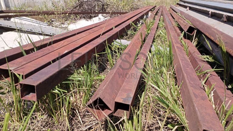 Tubos metálico quadrados