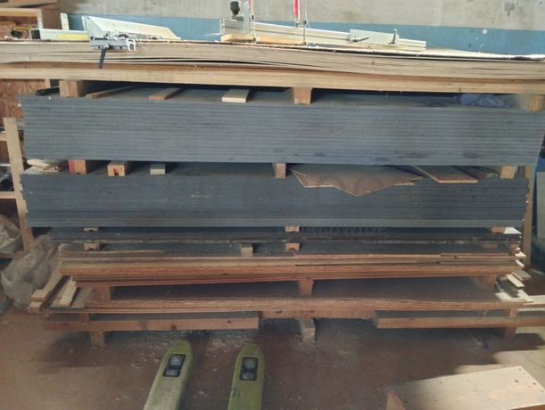 Equipamentos · Matéria-prima · Indústrias Carpintaria e Construção Civil