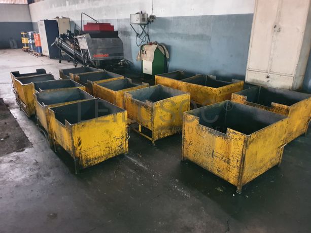 Cestos · Máquina Lavar Chã · Bidões · Máquina