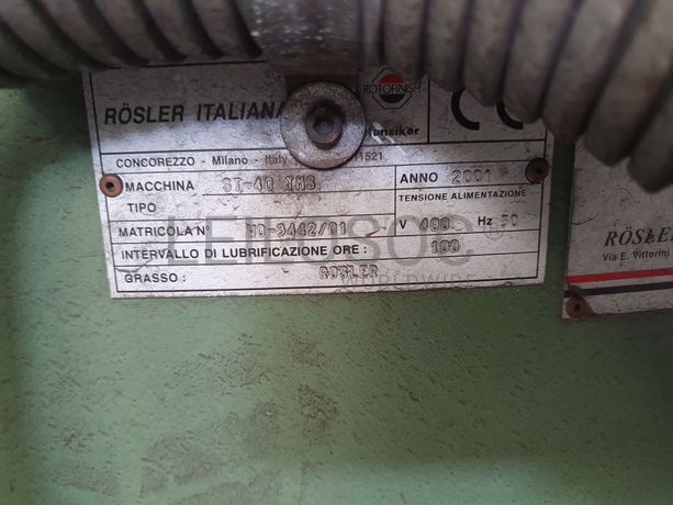 Máquina Secar por Vibração a Seco Rosler