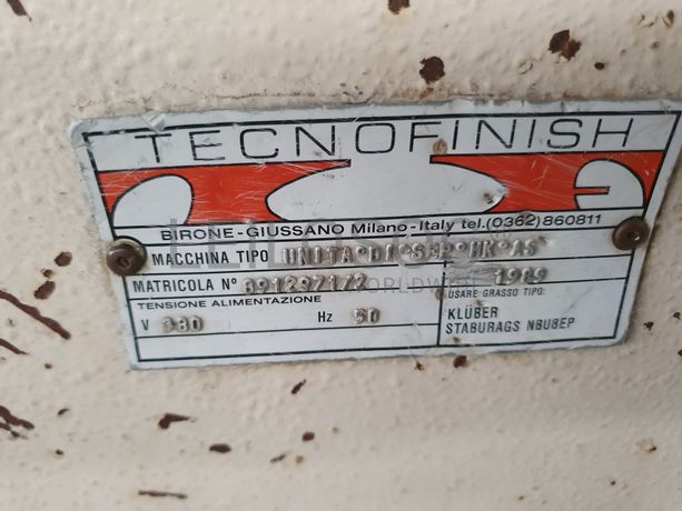 Separador por Vibração Tecnofinish, UNITA-SEPAN
