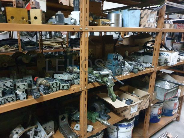 Compressor · Cobre · Polis · Molas · Óleos · Estantes