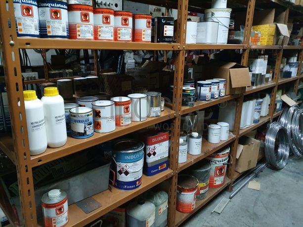 Compressor · Cobre · Polis · Molas · Óleos · Estantes